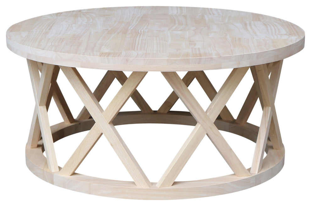 Round Ceylon Coffee Table