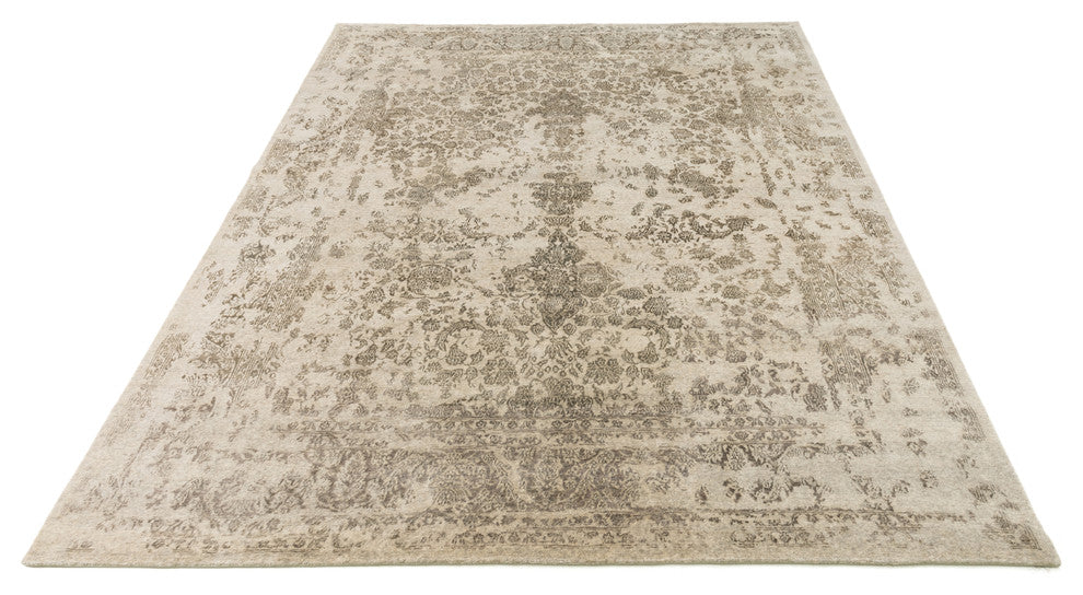 Gray Storm Hand Knotted Pearl Area Rug by Loloi, 2''0"x3''0"