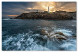 'The Lighthouse' Canvas Art by Mathieu Rivrin