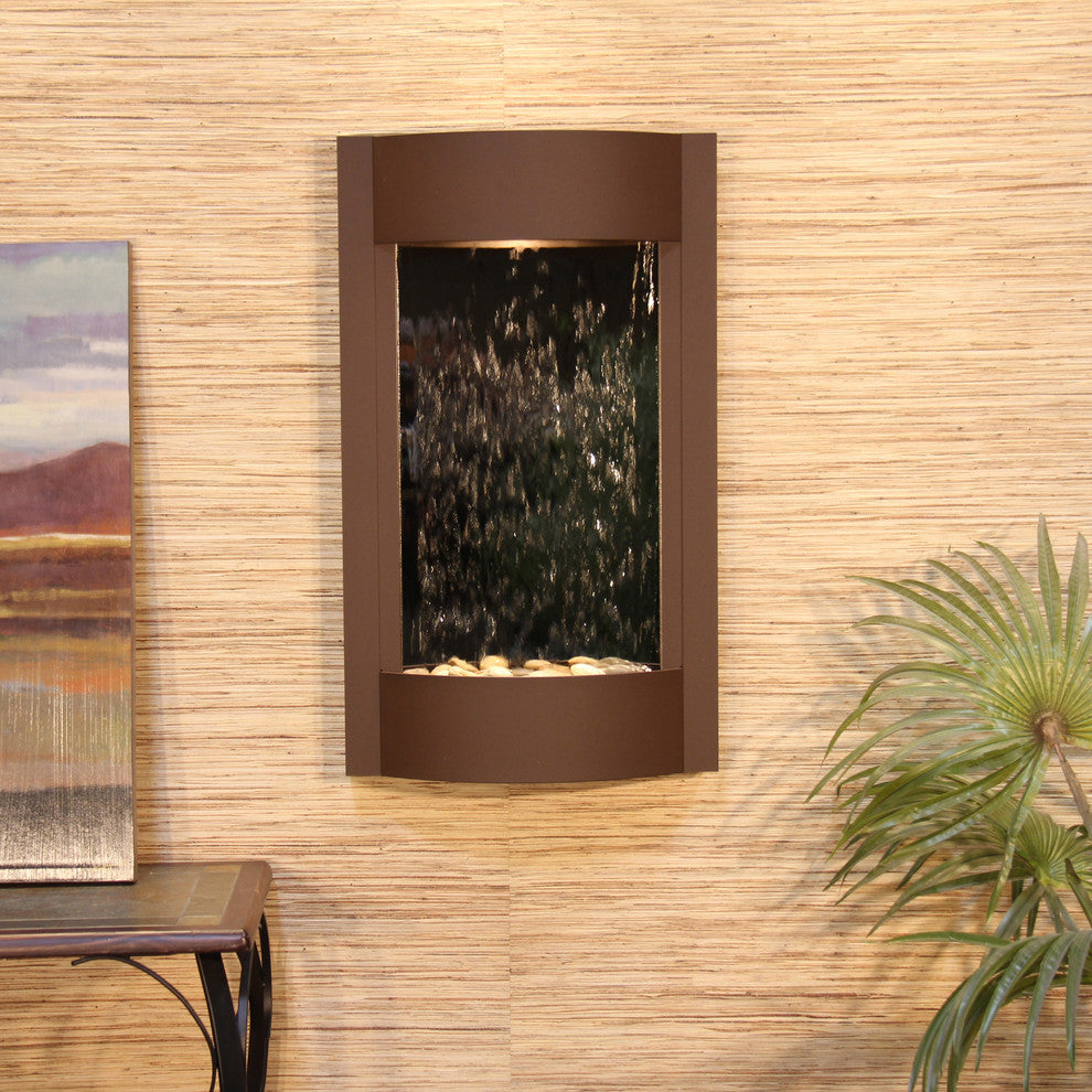 Serene Waters by Adagio Water Features, Silver Mirror, Woodland Brown