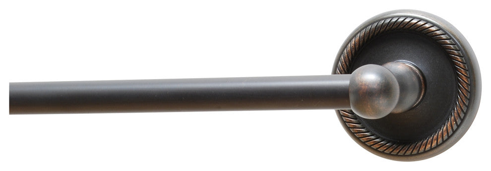 Woodrich 24" Towel Bar, Venetian Bronze