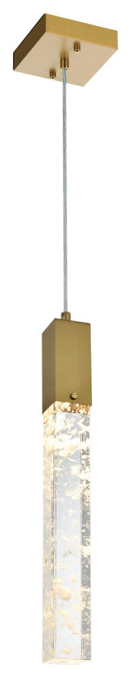 Home Living 5" Pendant, Satin Gold