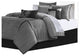 Madison Park Dune 7 Piece Comforter Set in Grey
