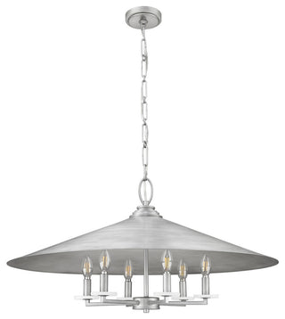 Rialto 6-Light Pendant, Signature Pewter
