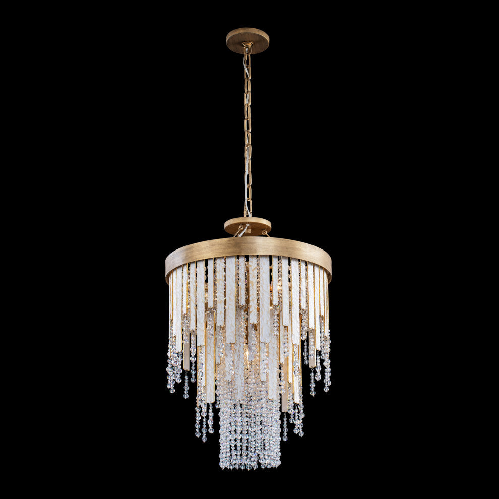Lafayette 4-Lt Chandelier - Havana Gold