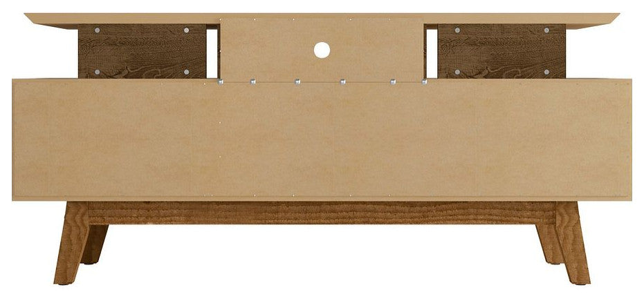 Yonkers 62.99 TV Stand in Rustic Brown