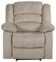 120" Contemporary Beige Fabric Sofa Set