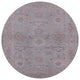 Ahgly Company Indoor Round Mid-Century Modern Area Rugs, 7' Round