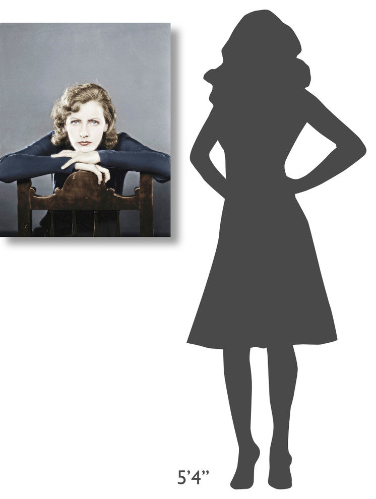 "Greta Garbo" Stretched Canvas Giclee by Hollywood Photo Archive, 24"x30"