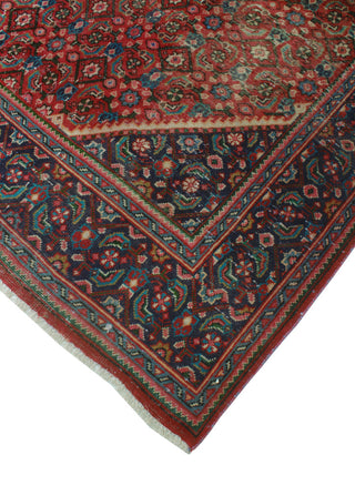 Semi-Antique Muhaymin Rust Rug
