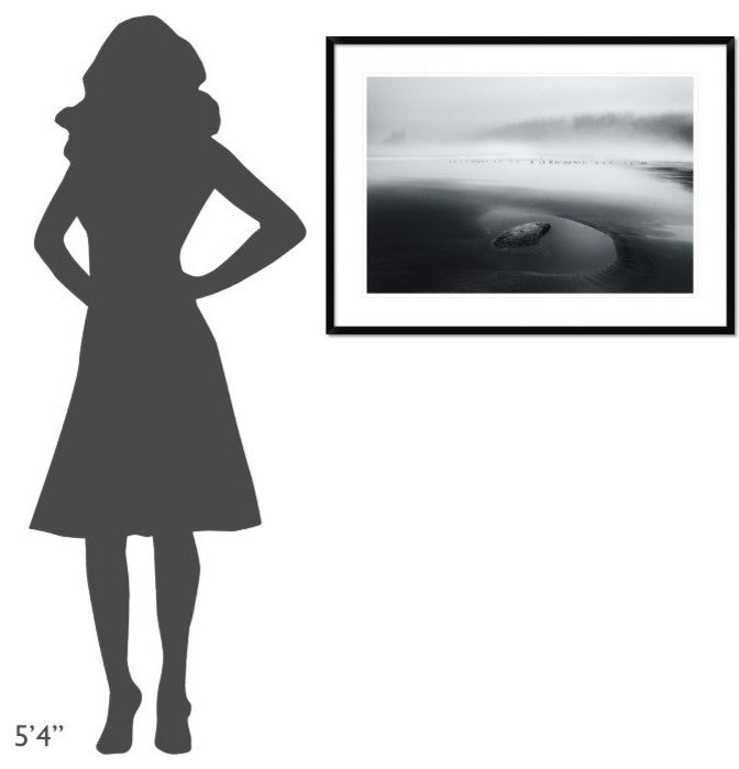 "One Morning" Framed Digital Print by Dani Bs., 38"x28"
