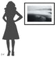 "One Morning" Framed Digital Print by Dani Bs., 38"x28"