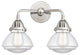 Innovations 288-2W-PC-G322 2-Light Bath Vanity Light, Polished Chrome