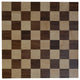 Brown Maple And Walnut Checker Board, 16"x16"