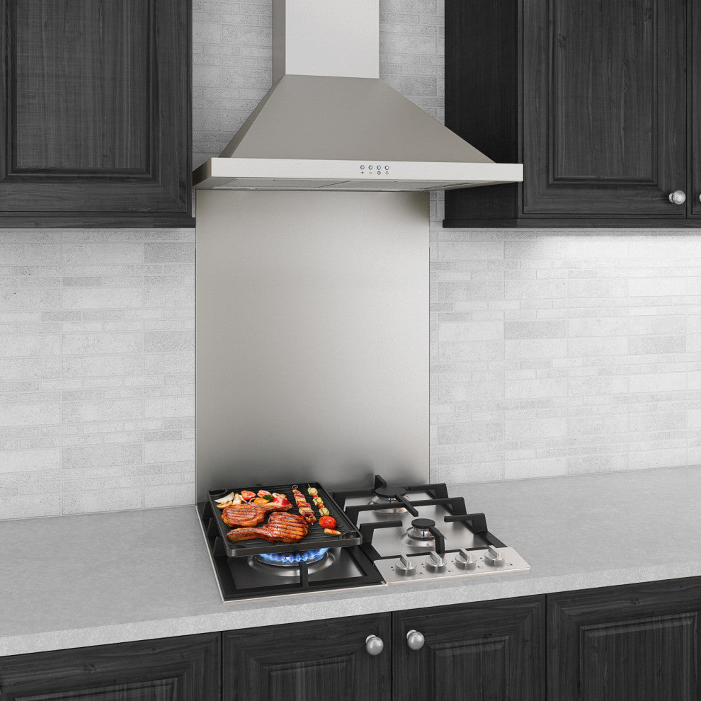 Ancona 24" Stainless Steel Backsplash