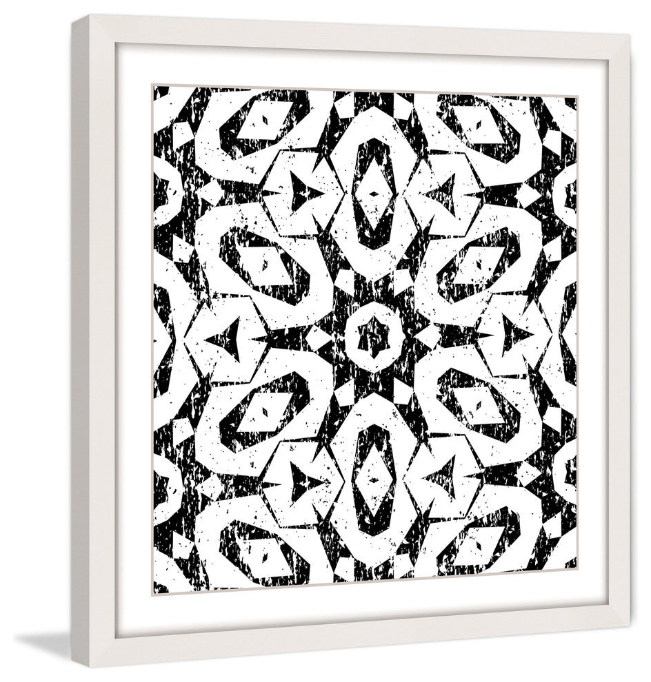 "Poetic Burst" Framed Art Print