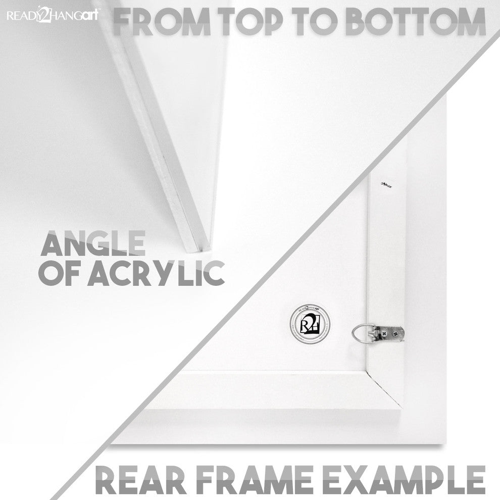 Indoor/Outdoor Wall Decor 'Window Light' in ArtPlexi, 20"x3
