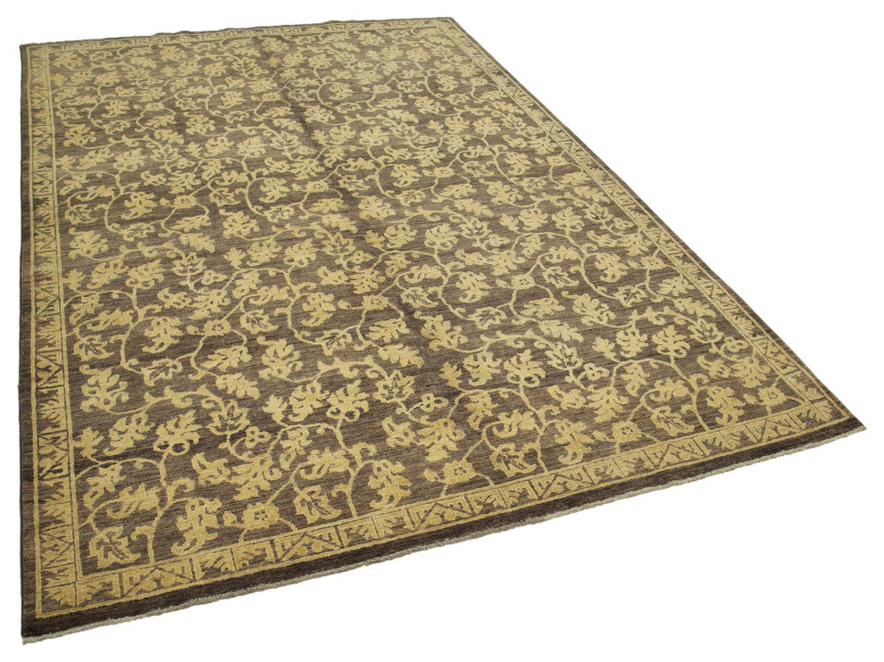 Rug N Carpet - Handwoven Oriental 6' 0" x 8' 9" Soft Oushak Area Rug