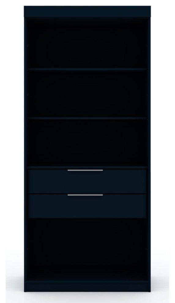 Mulberry Open 1 Sectional Closet, Tatiana Midnight Blue