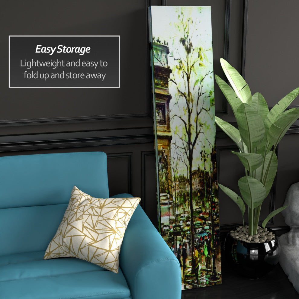 6'' Tall Double Sided Paris Room Divider