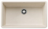 Blanco 440150 Precis 32" Undermount Single Basin SILGRANIT - Soft White