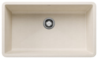 Blanco 440150 Precis 32" Undermount Single Basin SILGRANIT - Soft White