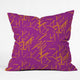 Deny Designs Karen Harris Konstructivist Magenta Outdoor Throw Pillow