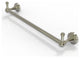 Sag Harbor 24" Towel Bar with Integrated Hooks, Polished Nickel