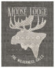 "Soft Lodge V Dark" Digital Paper Print by Janelle Penner, 30"x37"
