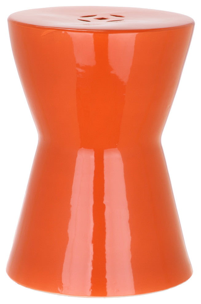 Safavieh Liana Garden Stool, Orange