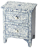 Butler Vivienne Blue Bone Inlay Accent Chest