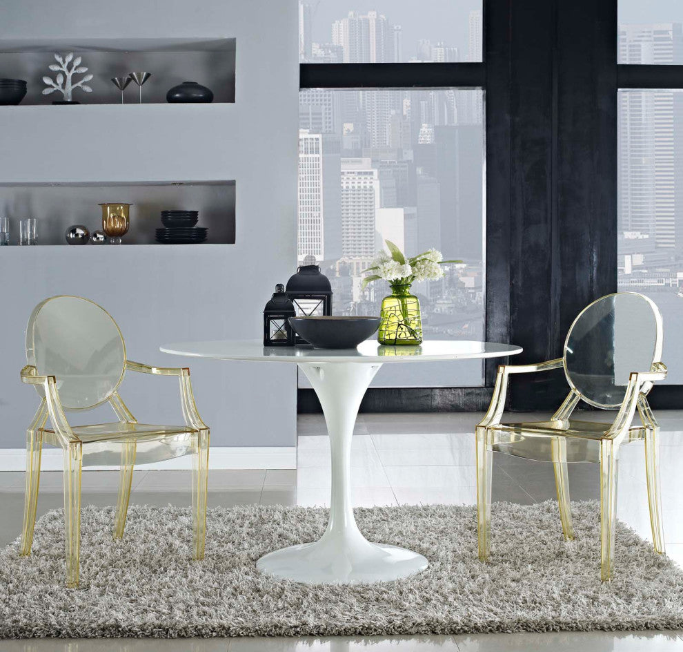 Yellow Casper Dining Armchairs Set of 2