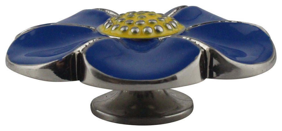 Magnolia Cabinet and Furniture Knob, Navy Blue, Single