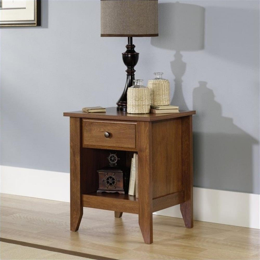 Sauder Shoal Creek Nightstand in Oiled Oak