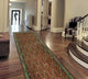 Vintage Distressed Anne Rust/Ivory Runner, 3'3x9'7