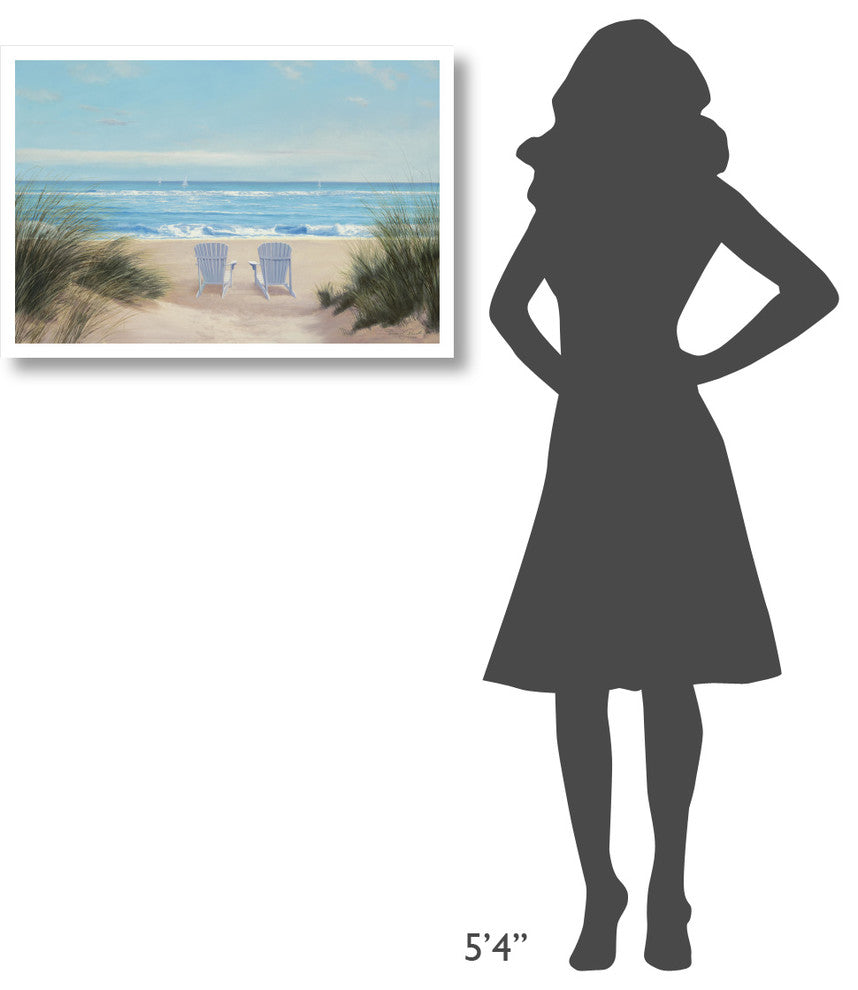 "Among Friends II" Digital Paper Print by Diane Romanello, 32"x22"