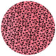 Ahgly Company Indoor Round Mid-Century Modern Area Rugs, 4' Round