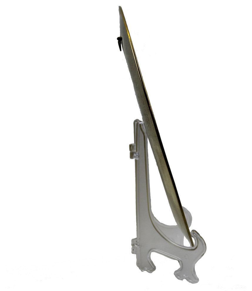 Natural Geo Horse Running Decorative Brass Accent Plate