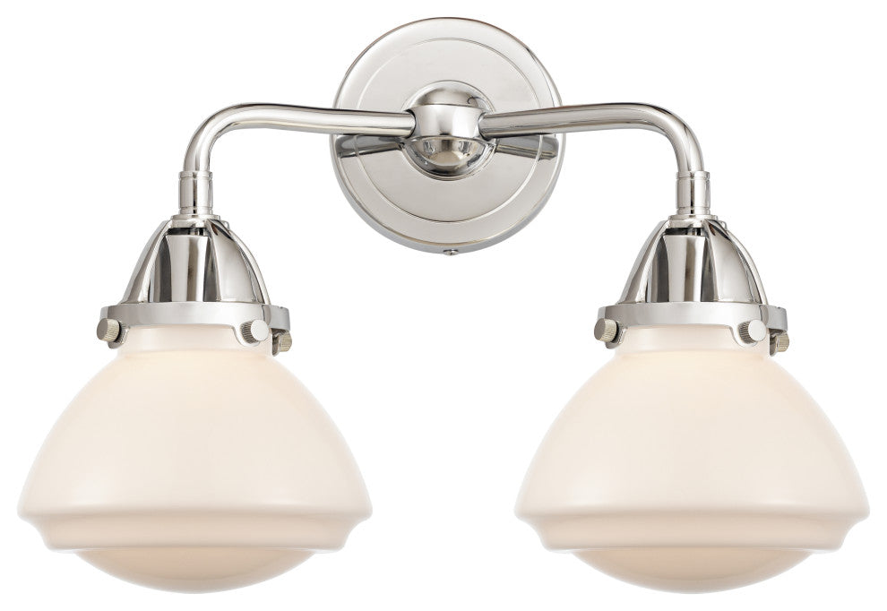 Innovations 288-2W-PC-G321-LED 2-Light Bath Vanity Light, Polished Chrome
