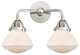 Innovations 288-2W-PC-G321-LED 2-Light Bath Vanity Light, Polished Chrome
