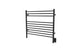 Amba Jeeves K Straight Wall Mounted Towel Warmer, Matte Black