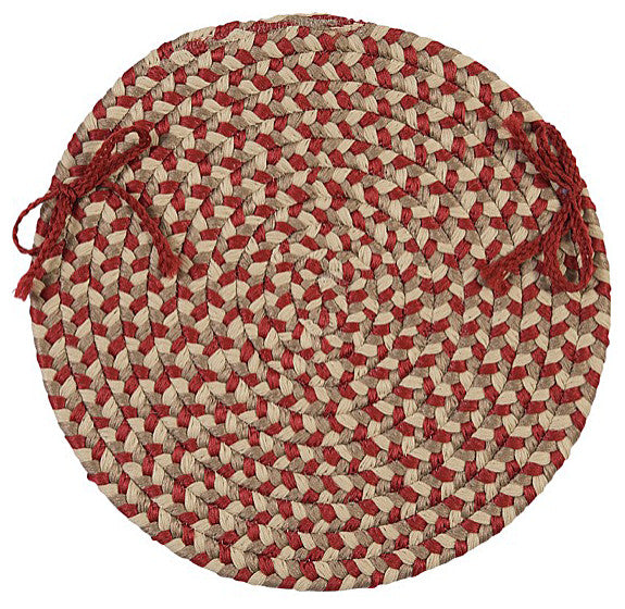 Colonial Mills Chair Pad Burmingham Red Barron Chair Pad