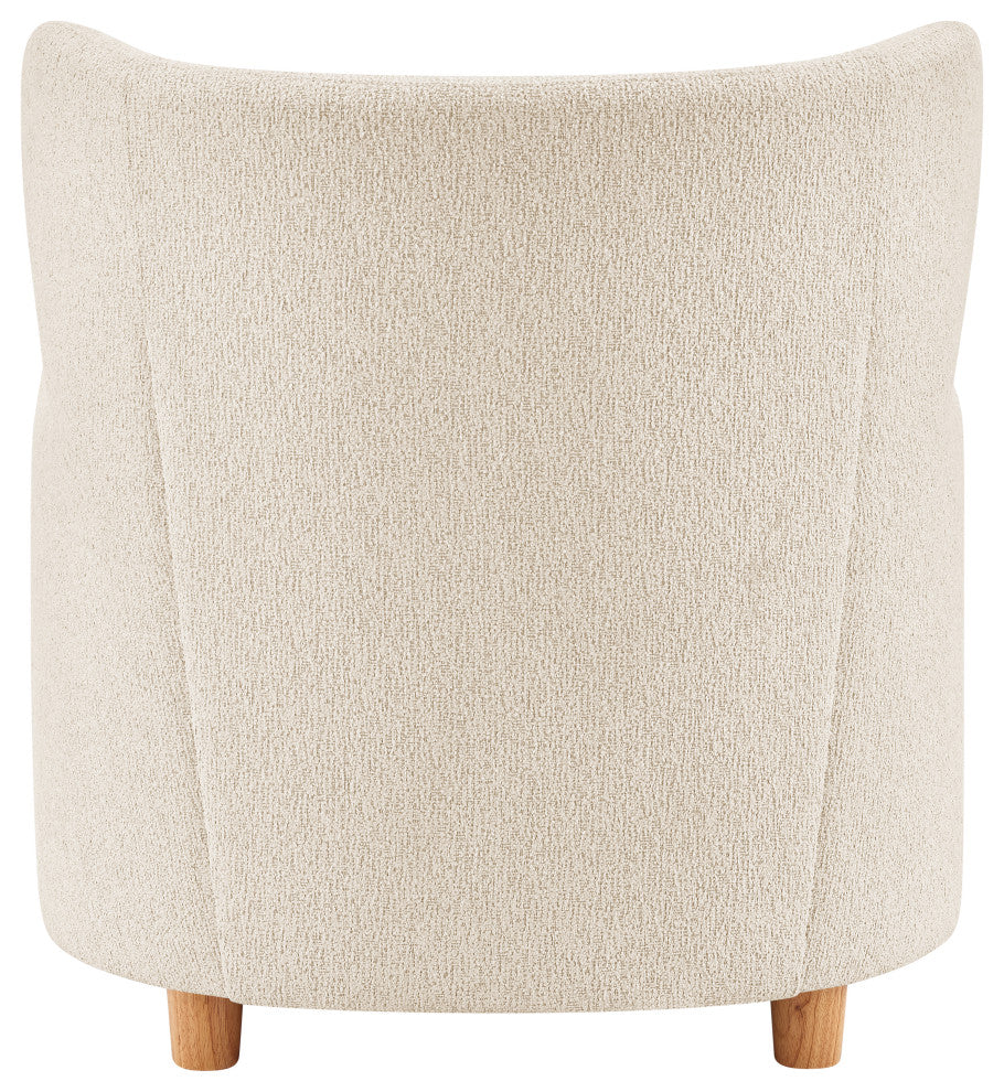 Tiffany Accent Arm Chair, Palladian Beige, Fabric