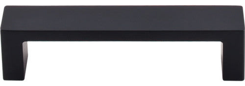 Top Knobs TK250 Sanctuary II 3-3/4 Inch Center to Center Handle - Flat Black