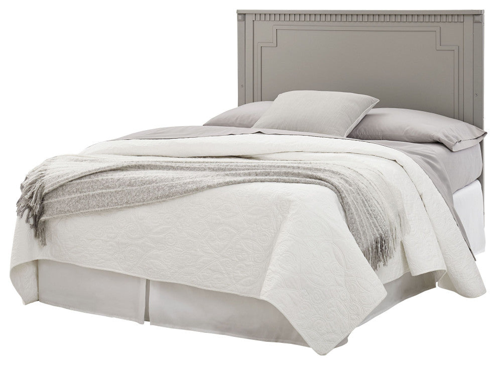 Emery 56"W Wood Convertible Crib Panel, Gray