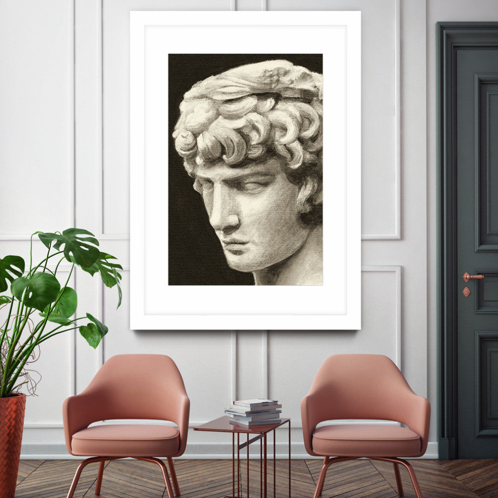 "Roman Relic I" Matted and Framed, 52" x 36"