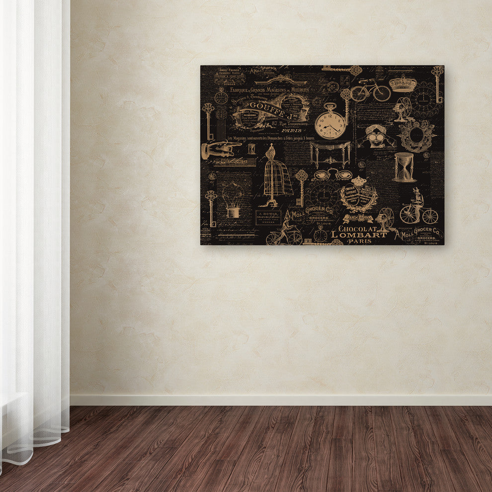 Marcee Duggar 'Vintage Steampunked' Canvas Art, 35" x 47"