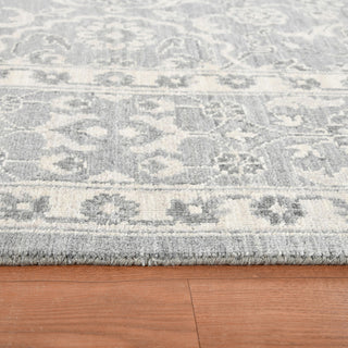 Nuit Arabe Elm Area Rug Ice Blue, 2' X 3'
