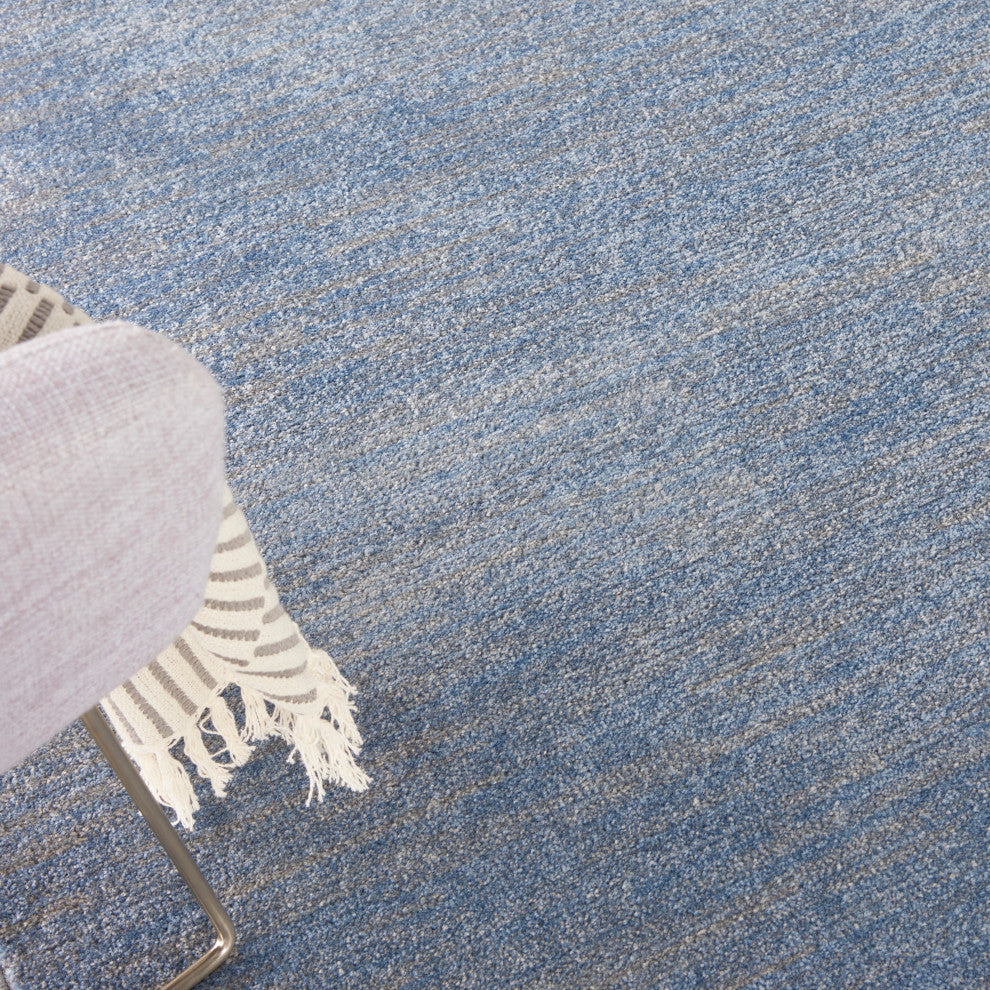 Nourison Essentials 6' x 9' Blue/Grey Outdoor Area Rug