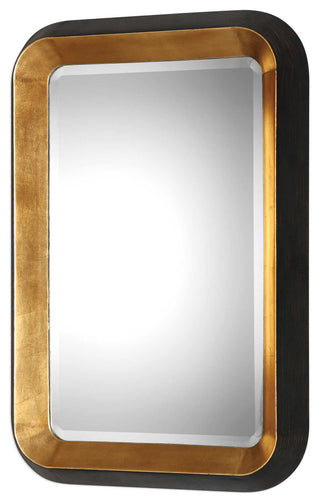 Niva Metallic Gold Wall Mirror